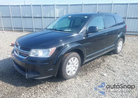 2017 Dodge Journey Se z USA, uszkodzony, nr VIN 3C4PDCAB2HT520123